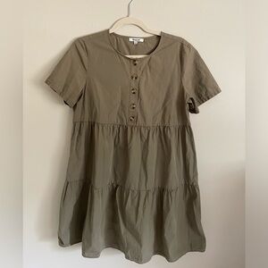 Madewell babydoll dress sz S